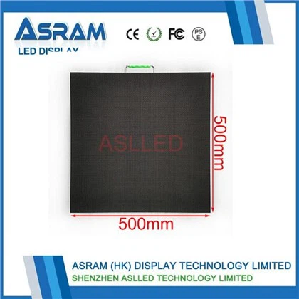 LEDP3.91 Awyr Agored 500X500RGB Hysbyseb Wal Fideo Diffiniad Uchel